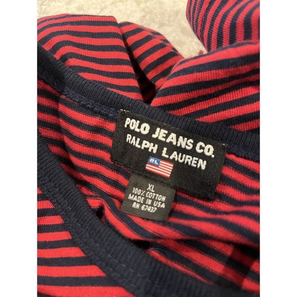 Polo Ralph Lauren Womens Cotton Split Hem Short Sleeve T-Shirt Dress Red Size L - Picture 7 of 9